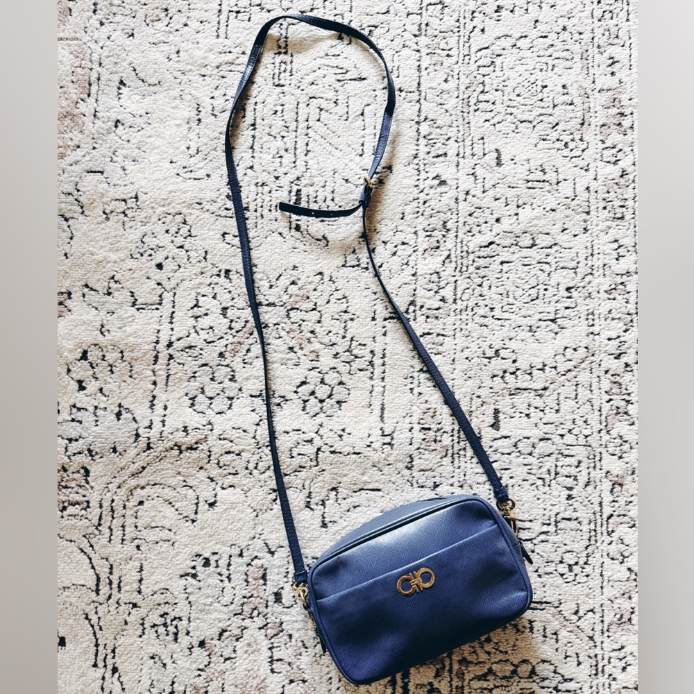 Salvatore Ferragamo Blue Crossbody Bag